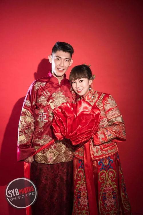 明星婚嫁中式