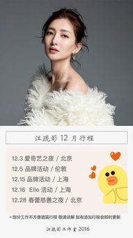 明星行程表案例,繁忙日程背后的精彩瞬间